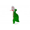 Спортивный элемент "Баскетбольная стойка-динозаврик" №55